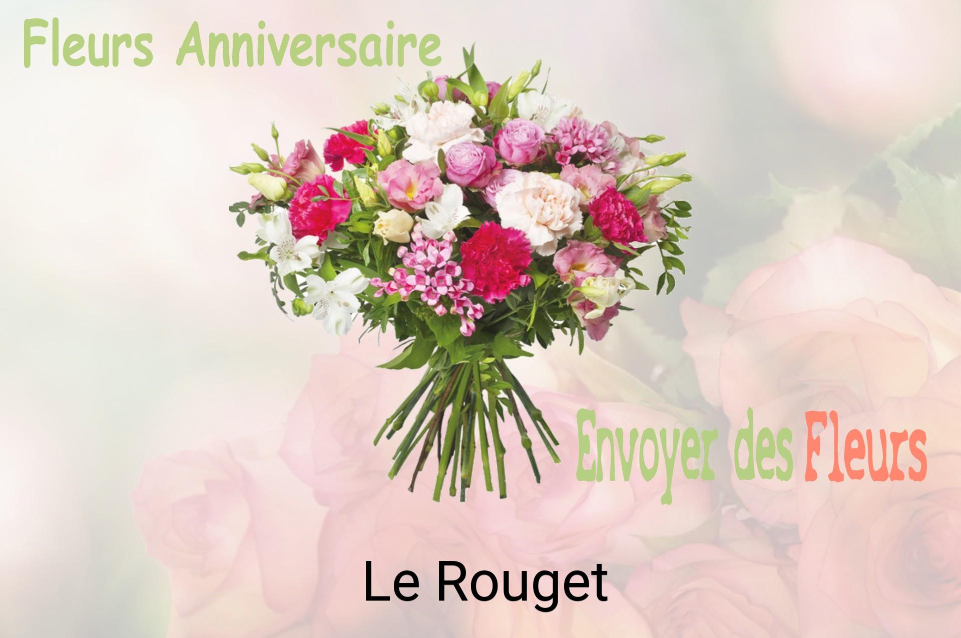 Bouquet de fleurs d’anniversaire livré à Le Rouget