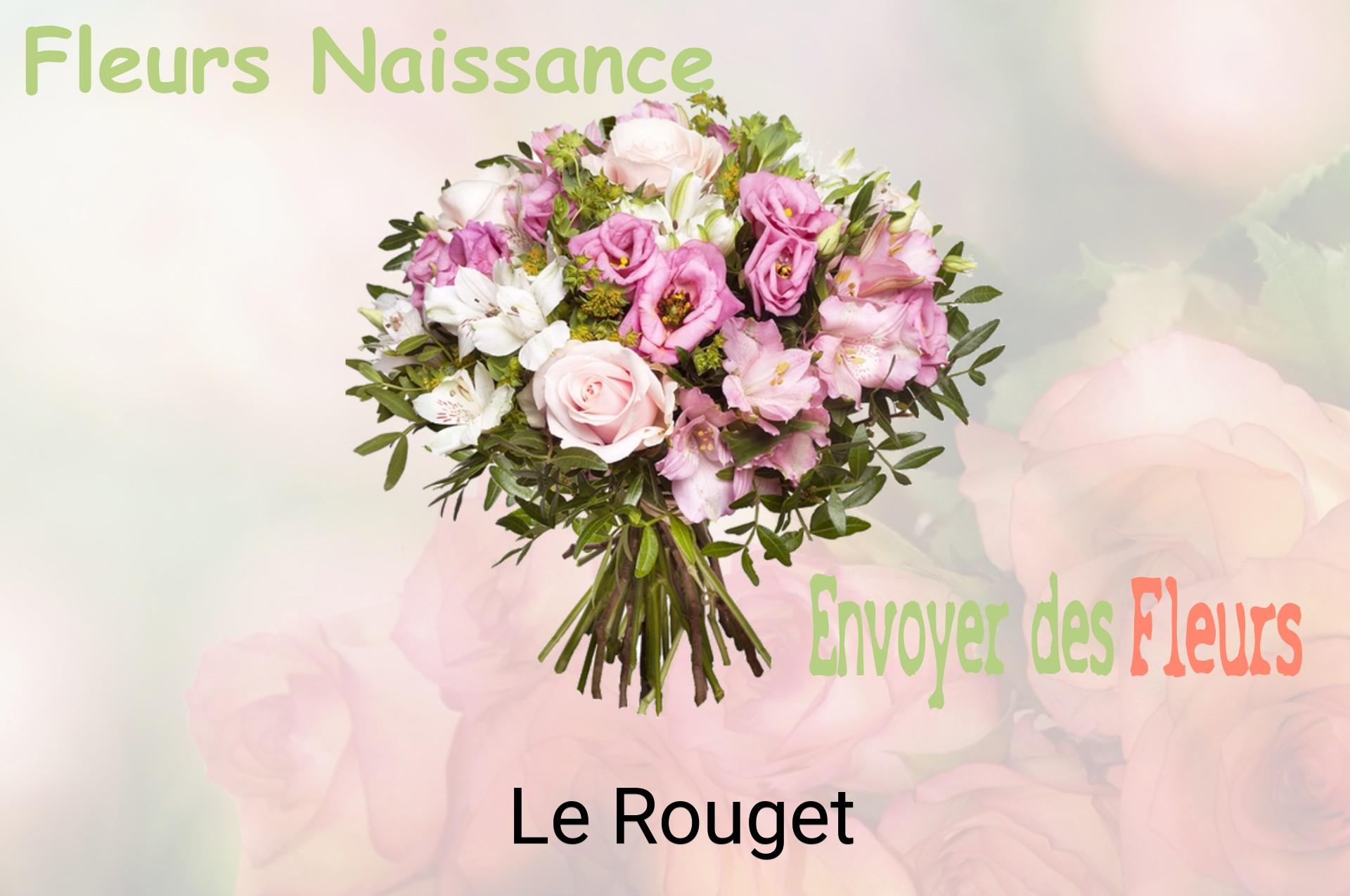 Bouquet de fleurs de naissance livré à Le Rouget