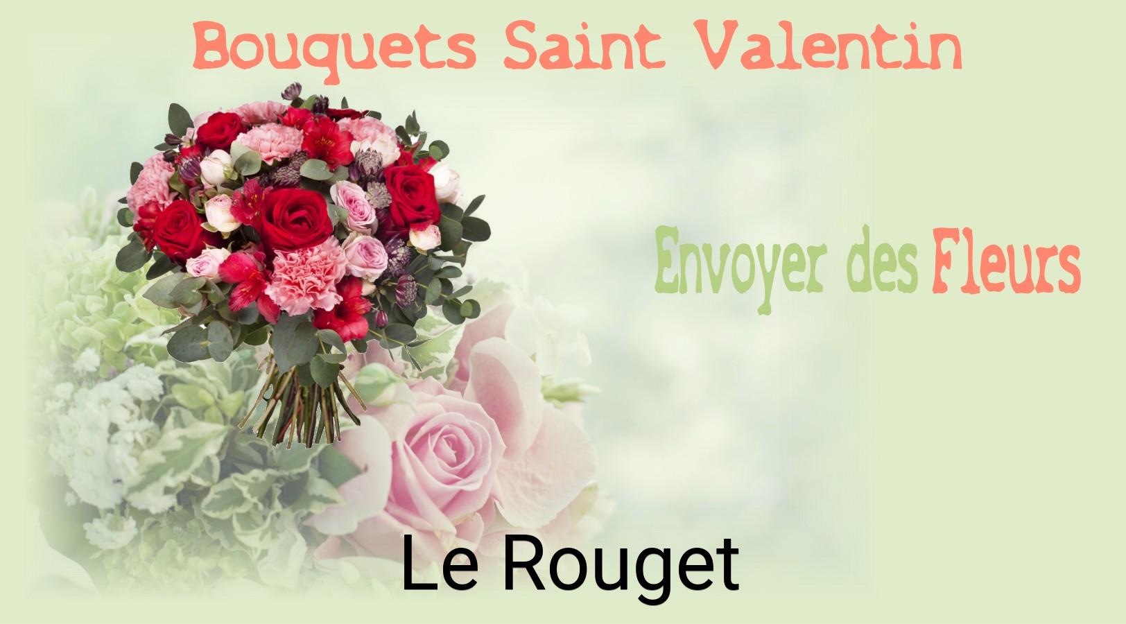 Roses de Saint-Valentin livrées à Le Rouget